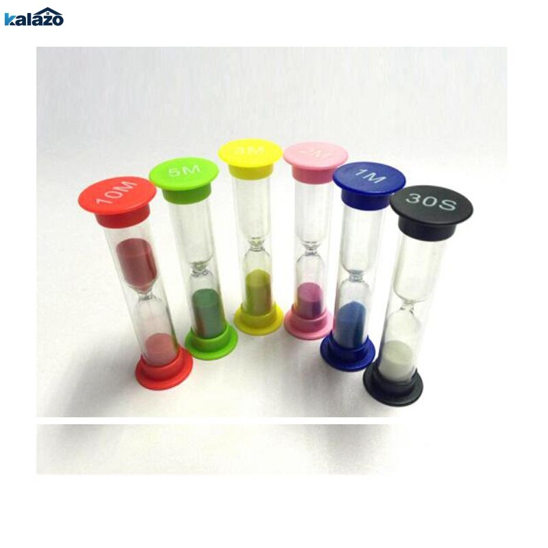 mini kolorowe klepsydry klepsydra klepsydra zegary klepsydra z piaskiem 5 kolorów robić wyboru