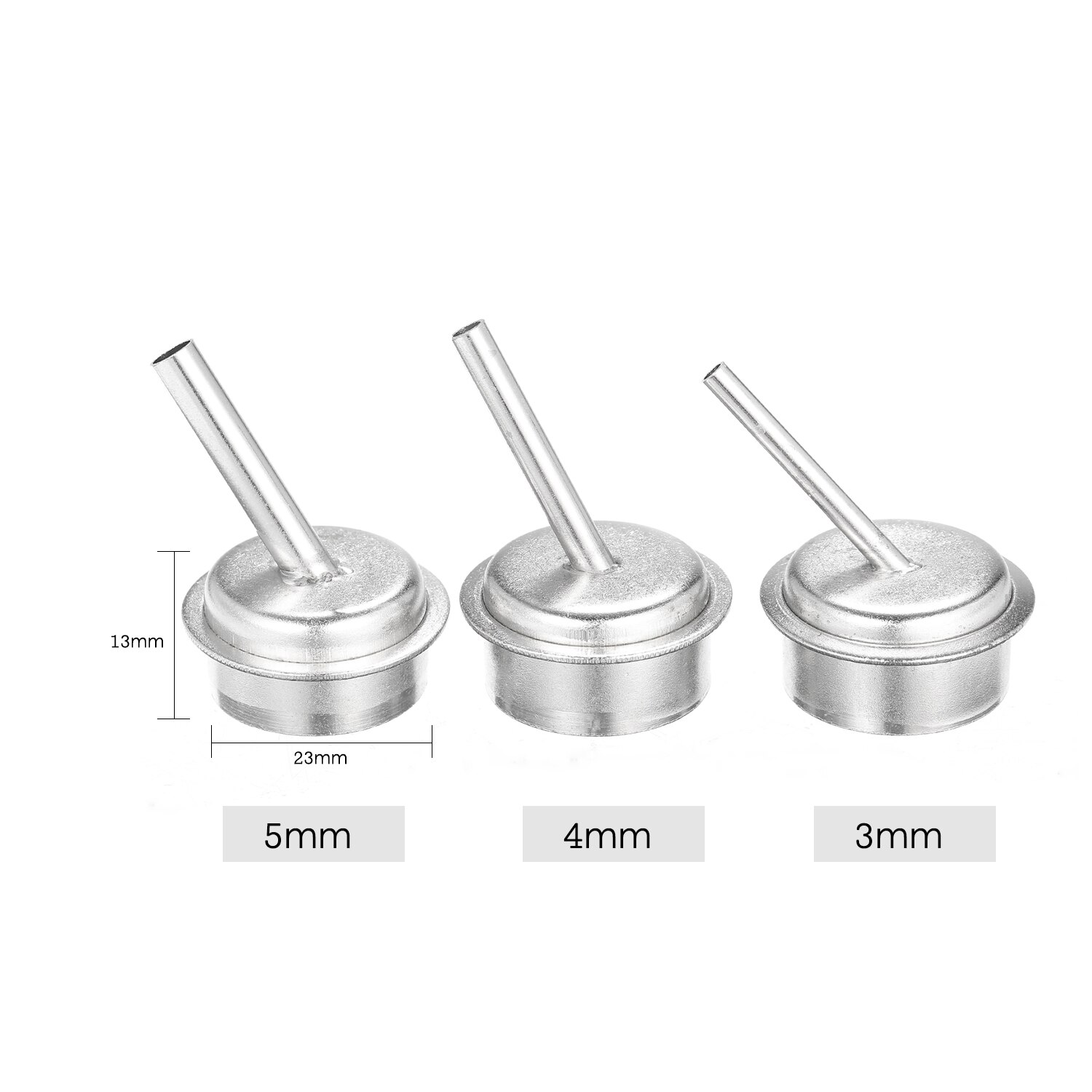 Air Welding Round Nozzle Heat Resistant Round Guns Nozzle for 861DW Wind Air Guns Welding Soldering Blower Nozzles