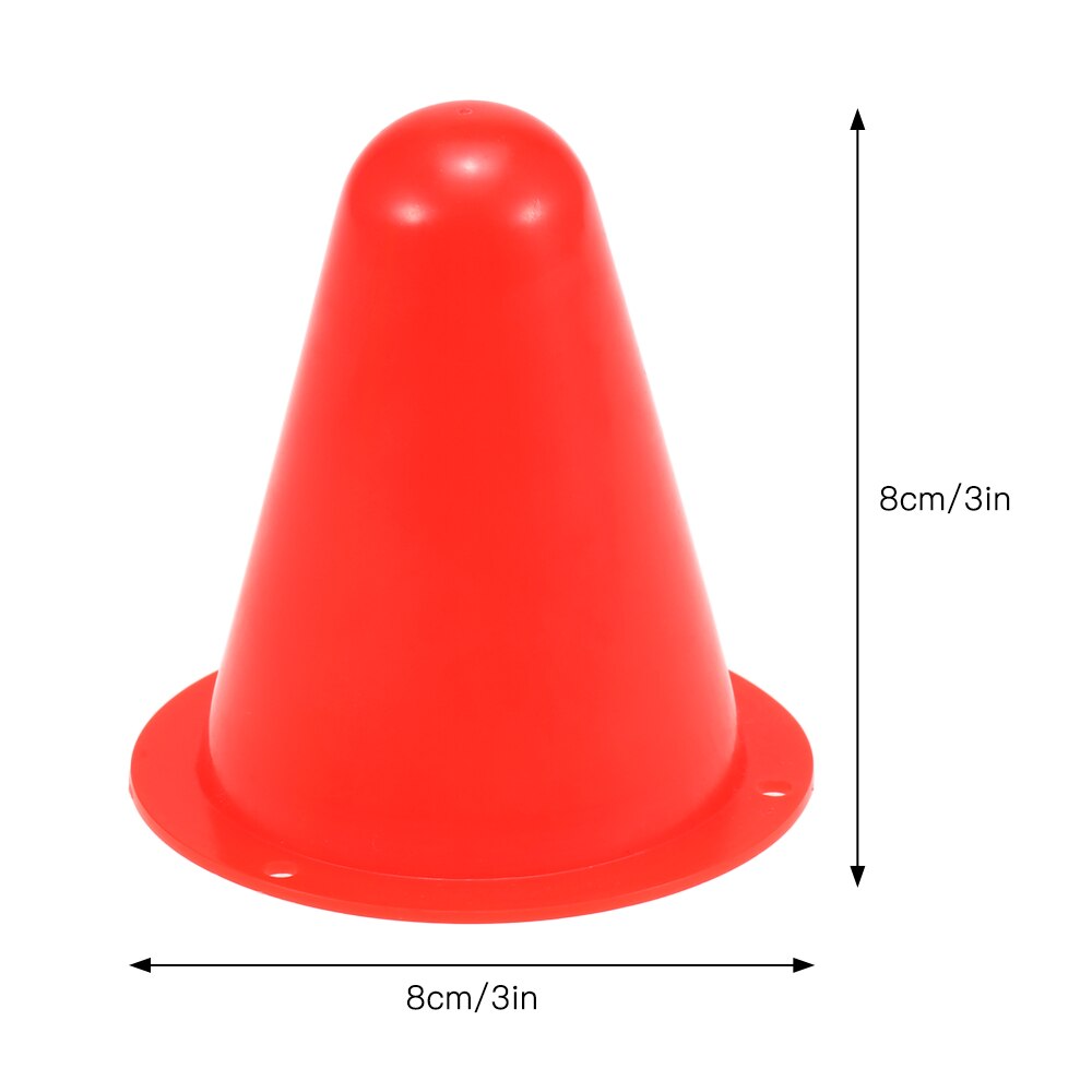 25 Pack / 50 Pack Soccer Football Training Mini Sports Marker Cones for Kids Soccer Training Roller Skating Marker Cones