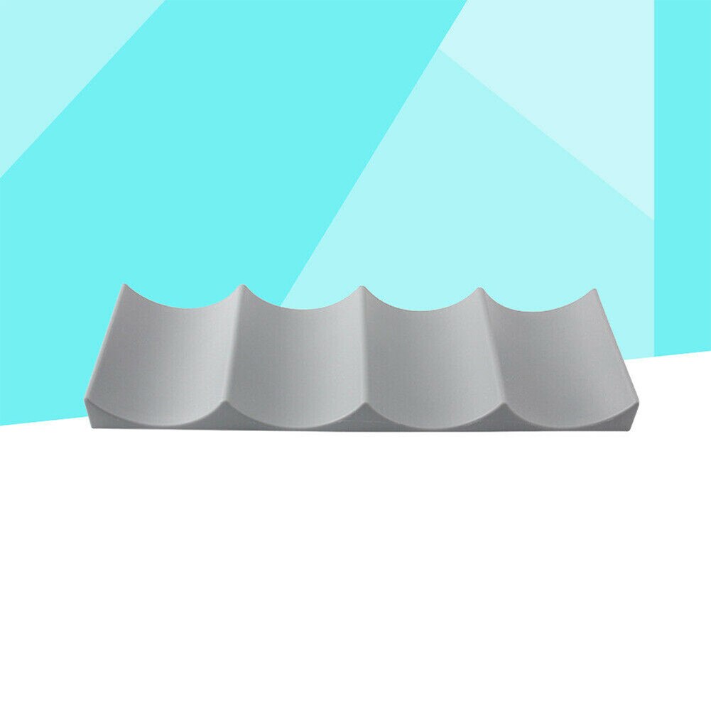 Modern Table Top Fridge Shelf Space Saving European Style Wine Rack Home Display Stand Jar Wave Shape Bottle Holder Countertops