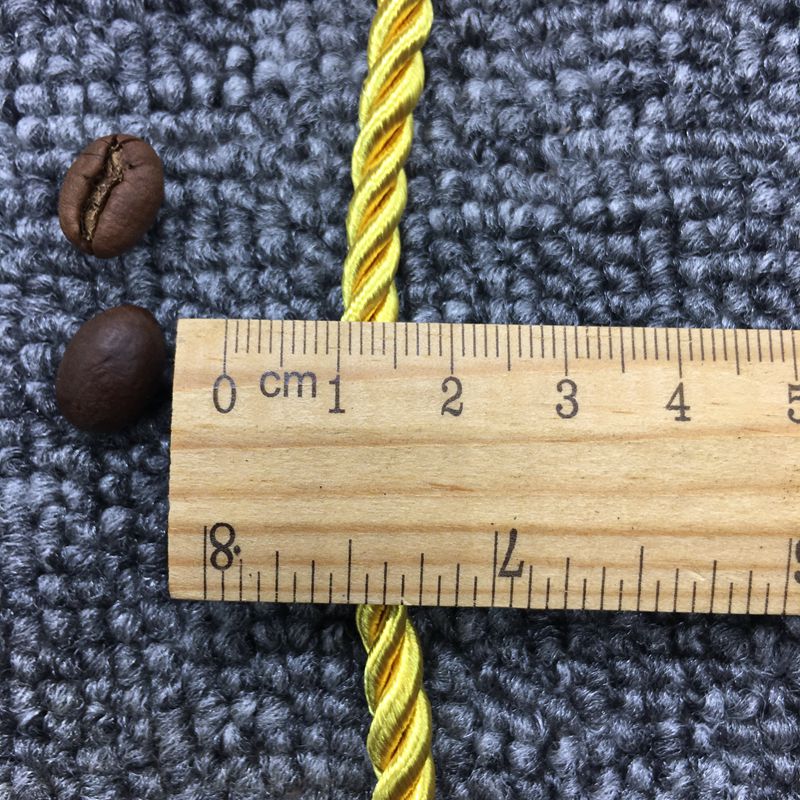 5Mm 5 Meter 3 Aandelen Twisted Katoen Nylon Cords Kleurrijke Diy Craft Gevlochten Decoratie Touw Trekkoord Riem Accessoires JK2020