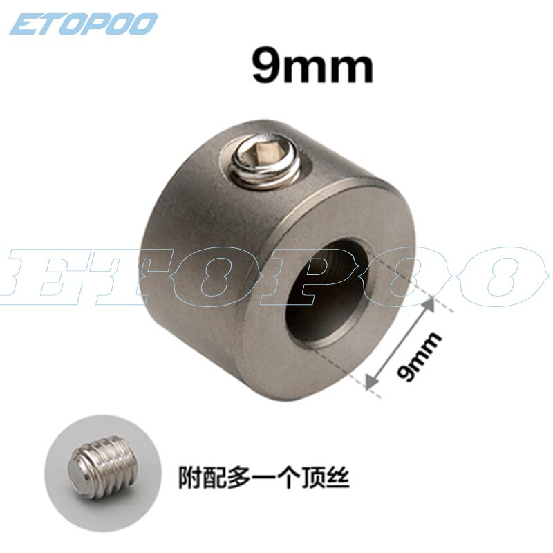Stainless Steel Limit Ring Three-in-one Hole Punch Round Dowel Locator Drill Sleeve Woodworking Tools: 9mm