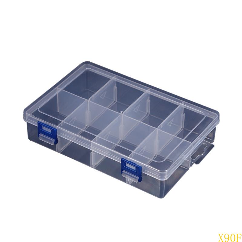 Handige 8-eenheden organizer box make-up opslagcontainer upgrades voor moeiteloos sorteren van make-up briefpapier en gereedschap