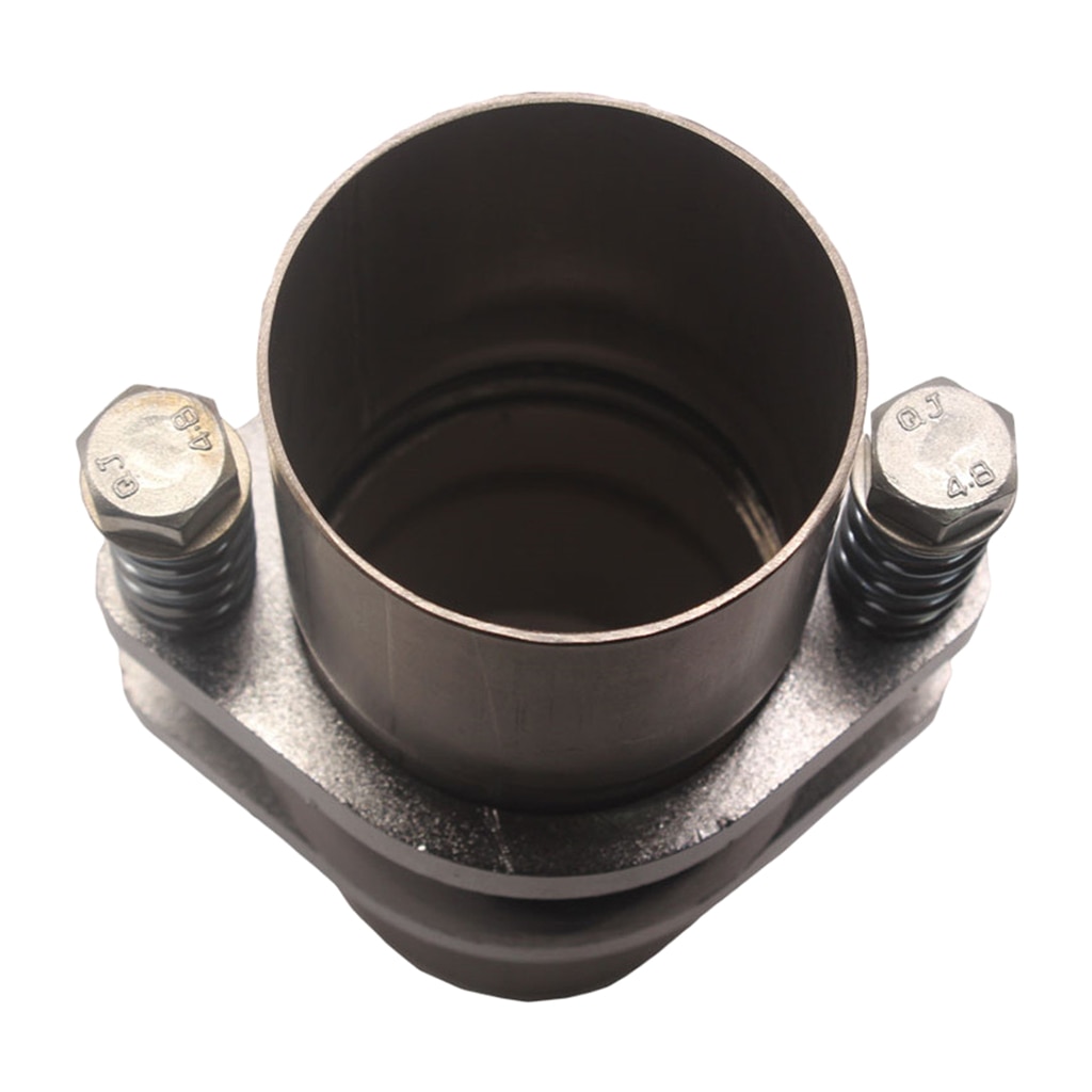 Brida de resorte de junta esférica de escape inoxidable de 3 "para coche, reparación de tuberías, accesorios para coche