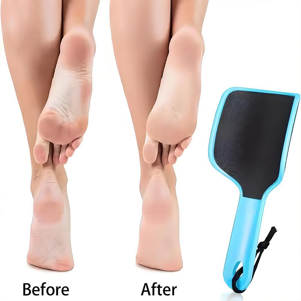 Lima de pies curvada , eliminador de callos de piel muerta, lima de pedicura de doble cara, lijadora de pies en forma de U, cuidado de los pies