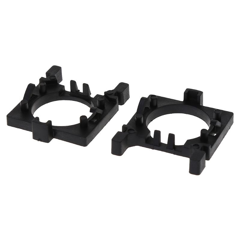 Douille d&#39;adaptateur de support d&#39;ampoule de voiture, 2 pièces, Base pour Ford Focus 2 Fiesta MK2 H7, mise à niveau halogène de la Base LED