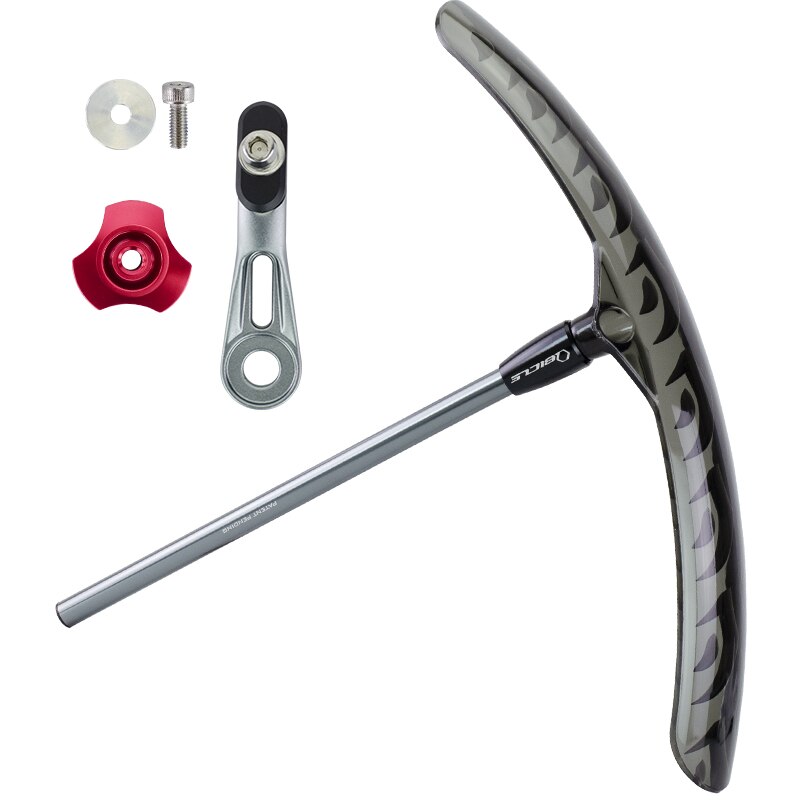 Original Taiwan Qbicle Carbon 20inch 406 451 Bicycle Tangent Fender For City MTB Road Bike Folding Bike Tangent Fender