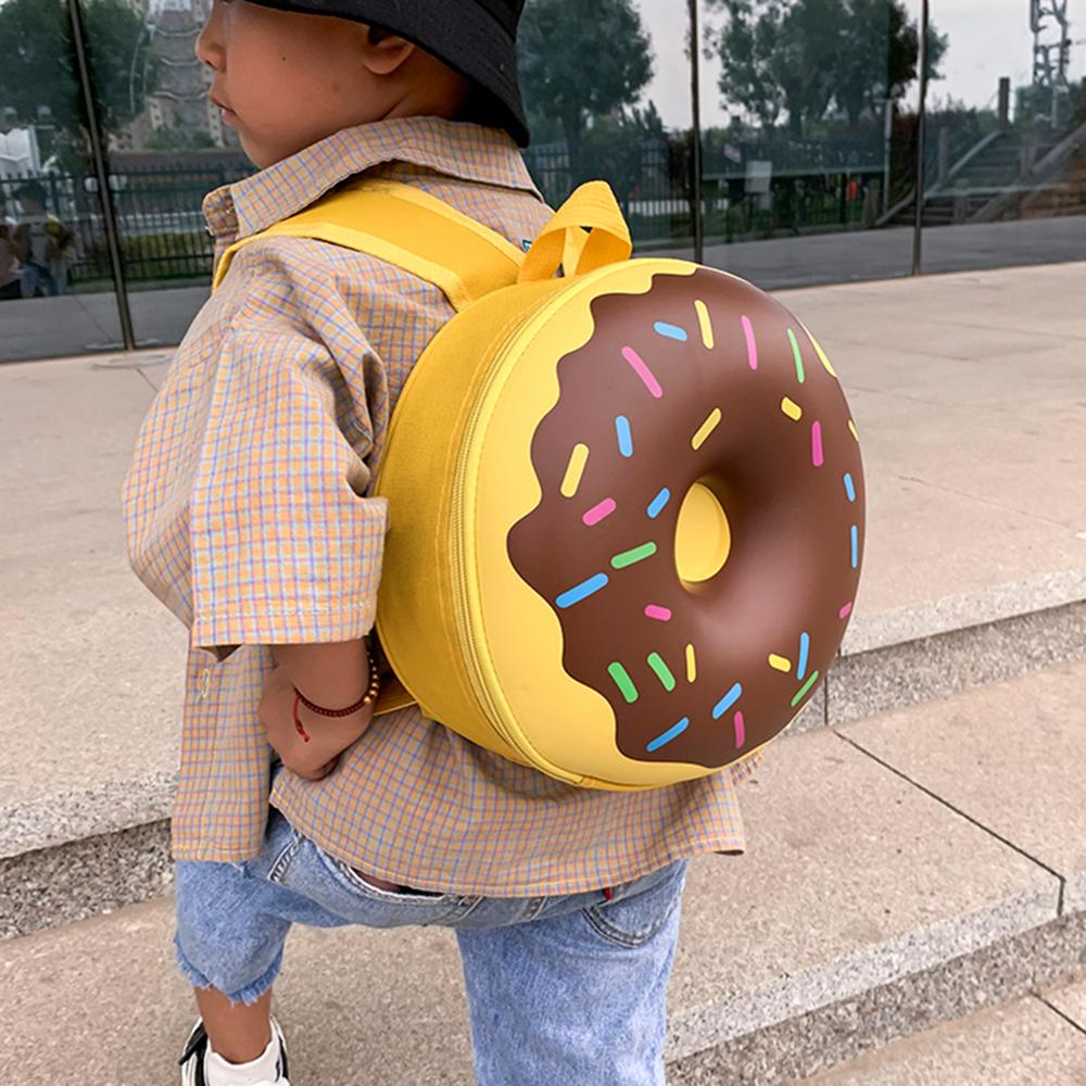 Belle beignet arc-en-ciel sac à dos enfants maternelle école livre sac décontracté sac à dos Vintage sacs pour enfants enfants anniversaire