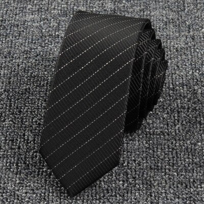 Nowy żakardowy krawat tkany dla mężczyzn klasyczny krawat w kratkę moda poliester męski krawat na ślub garnitur Plaid kropki krawat: SJ006-14