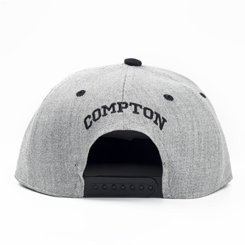 COMPTON embroidery Baseball Cap Hip Hop Snapback caps flat sport Hat For Unisex Adjustable dad hats