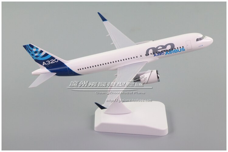 Prototipo di plastica da 19cm Air NEO Airbus 320 A320 Airlines modello di aereo aereo da aereo modello di aereo bianco regali per bambini giocattolo