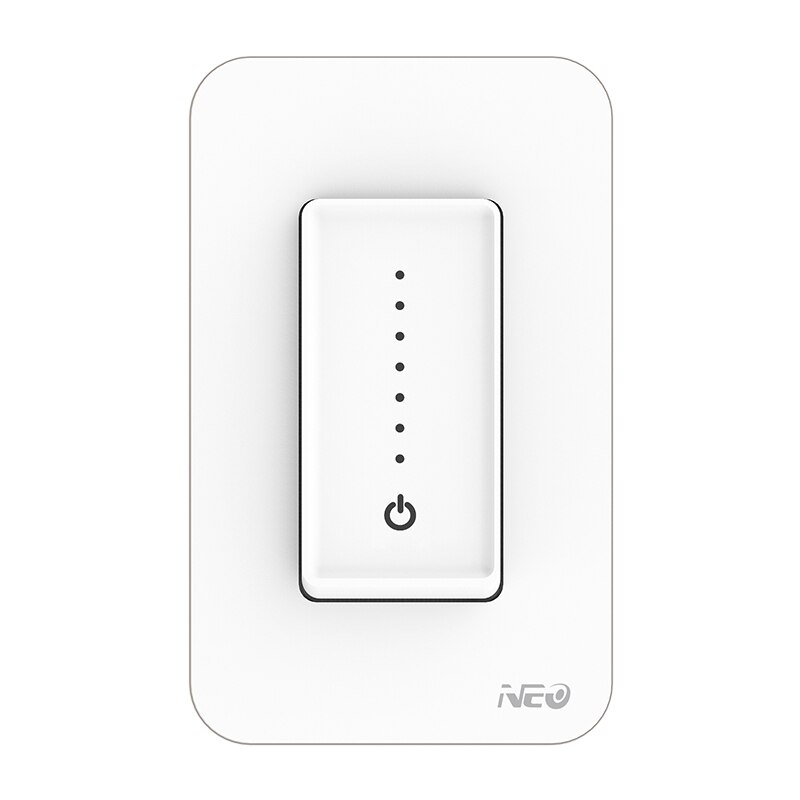Atenuador inteligente de luz Tuya, Control por voz con aplicación Alexa, Google Home, Control por aplicación, un solo polo, 3 vías: Default Title