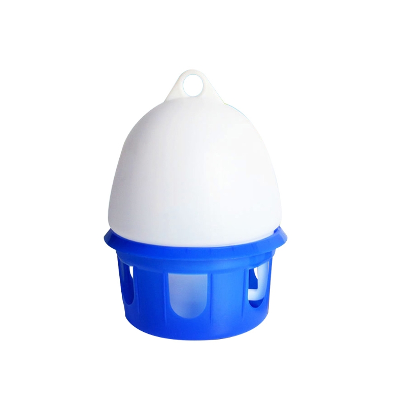 Bebedero automático para palomas para pájaros, bebedero portátil con mango, plástico duradero, fácil de llenar, botella de agua