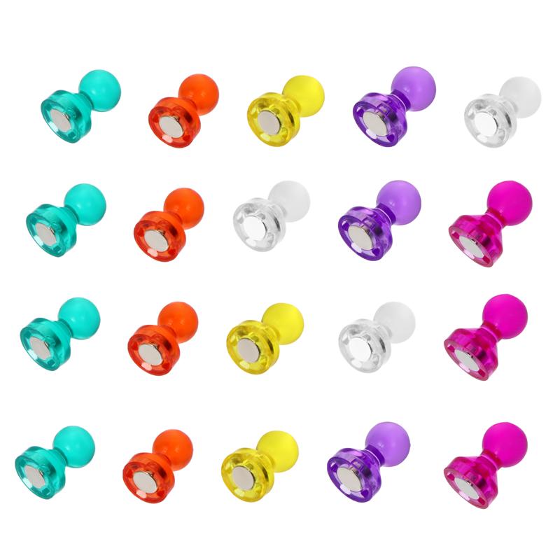 20Pcs Push Pin Magneten Novel Kantoor Kantoor Magneten School Magneten Sterke Magneet Pushpins Thuis Decor