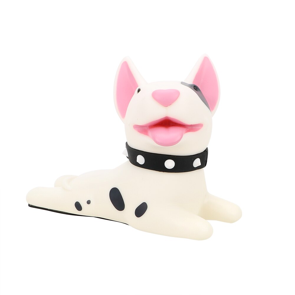 Hilife husholdningsprodukter dørstopper beskyttelsespute tegneserie barnevern pvc: Hvit hund