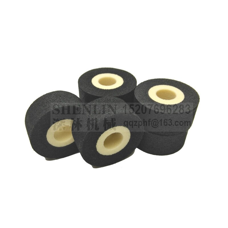SHENLIN Solid ink wheel ink roll, black ink high sensitivity enhancement of spongy carrier, ink wheel of marking machine