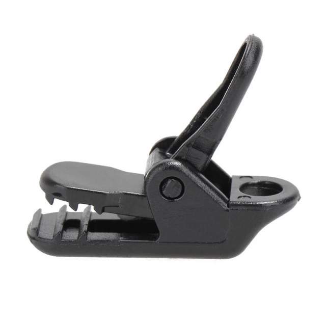 10Pcs Tent Luifel Luifel Alligator Clip Snap Canvas Anker Grijper Caravan Kaak Grip Val Draai Outdoor Camp Hike tool: Bruin