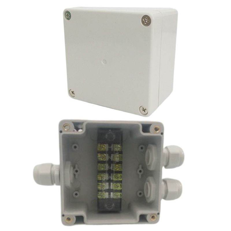 Waterproof Enclosure Case Electrical Junction Box Connector Terminal Wire Cable