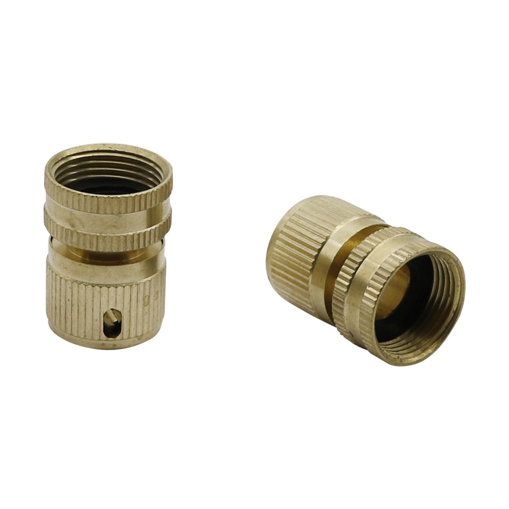 Brass 3/4" female thread connection quick connector Garden hose water pipe connector garden accessories 1 Pc