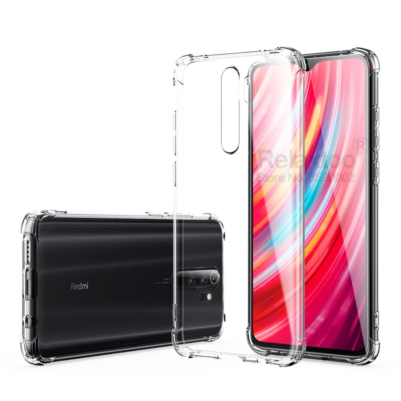 Coque souple en Silicone pour xiaomi redmi note 8 pro housse de téléphone antichoc xiomi xaomi redmi note 8 t 8 t 8a 7 a 7a coque transparente