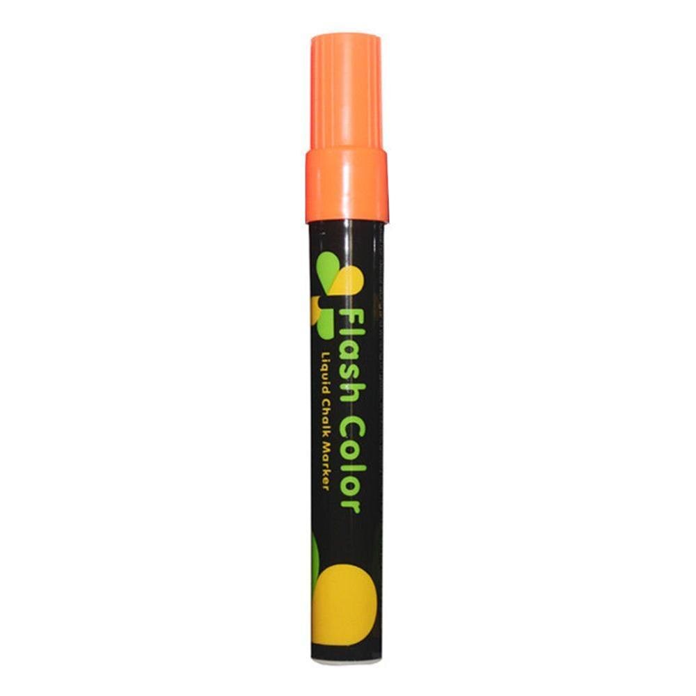 1PC Flash Color Erasable Highlighter For Fluorescent Plate Pens Liquid Chalk Marker Stationery: C