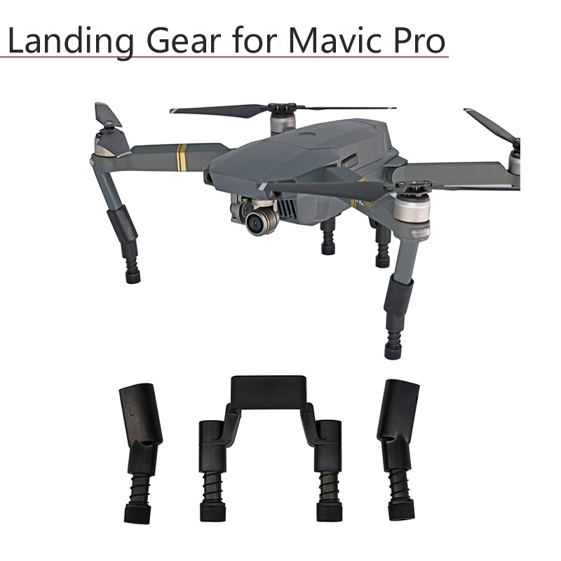 Landing Gear Voor Dji Mavic Pro Platinum Camera Protector Guard Verhoogde Shockproof Been Zachte Lente Breiden Voeten Accessoires
