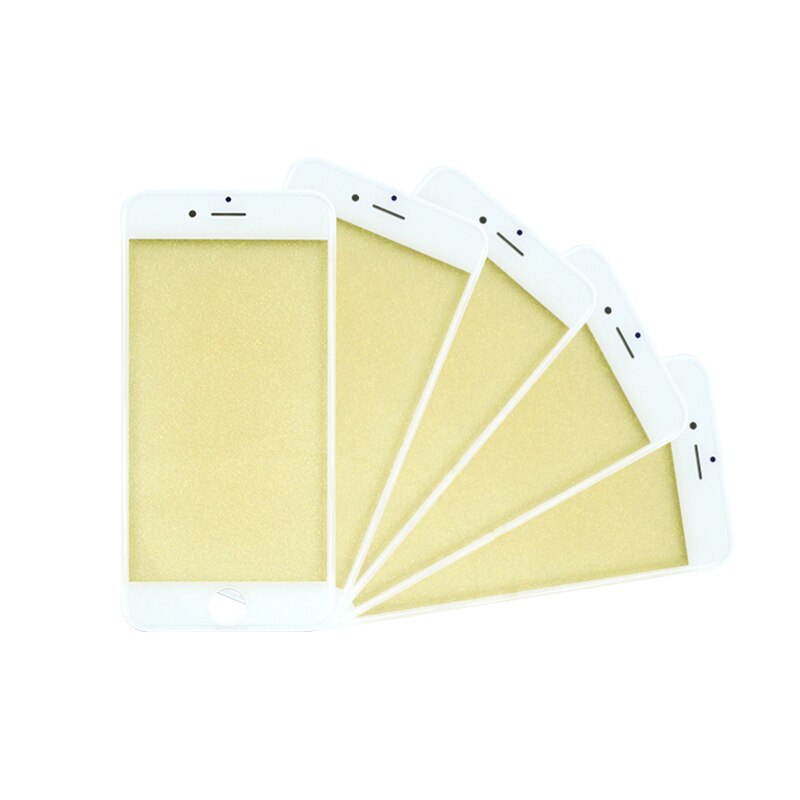 100% Unused Touch Panel Replacement For iPhone 5G 5S 6G 6S 6Plus Front Outer Screen Glass Lens With Frame Bezel Repair parts