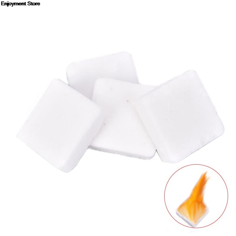 8pcs/4pcs For Camping Hiking Hobby Solid Alcohol Cooking Fuel Cubes