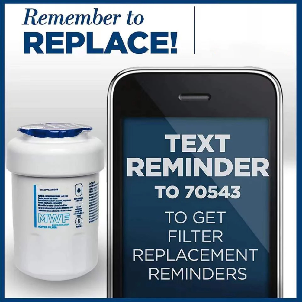 Replace For GE MWF Refrigerator Water Filter For MFF MWFP MWFA MWFAP MWFINT GWF FMG(1-5 Pack)