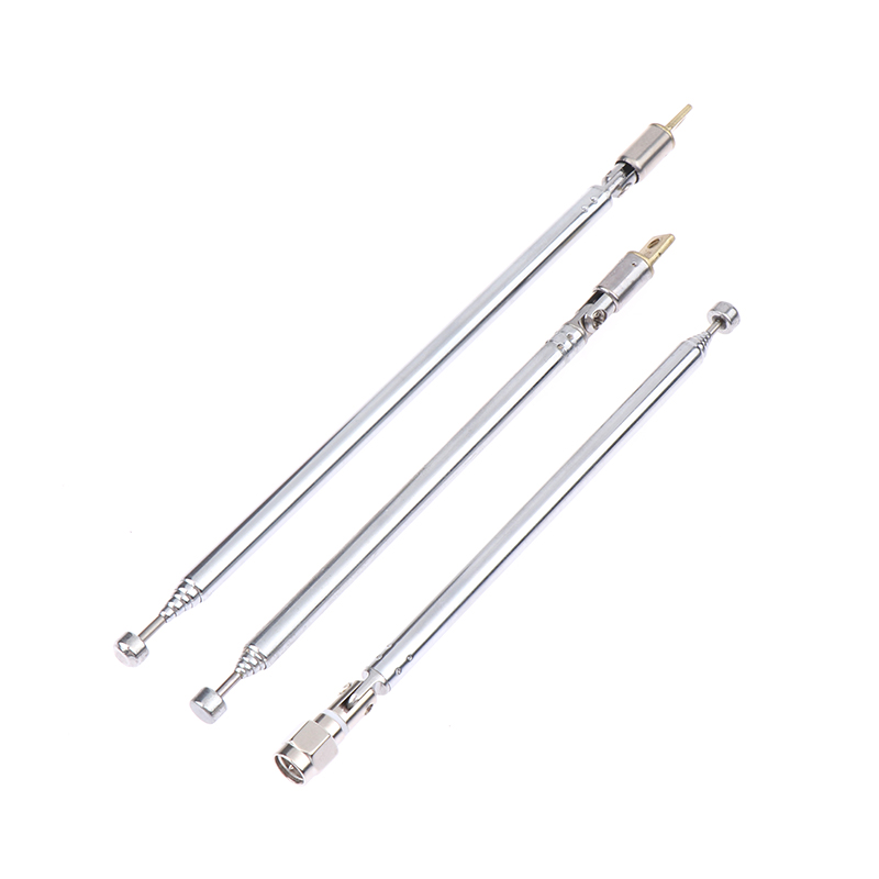 Universal Bilantenn 6 Sektioner 48/64cm Metall AM/FM - 360° Rotation