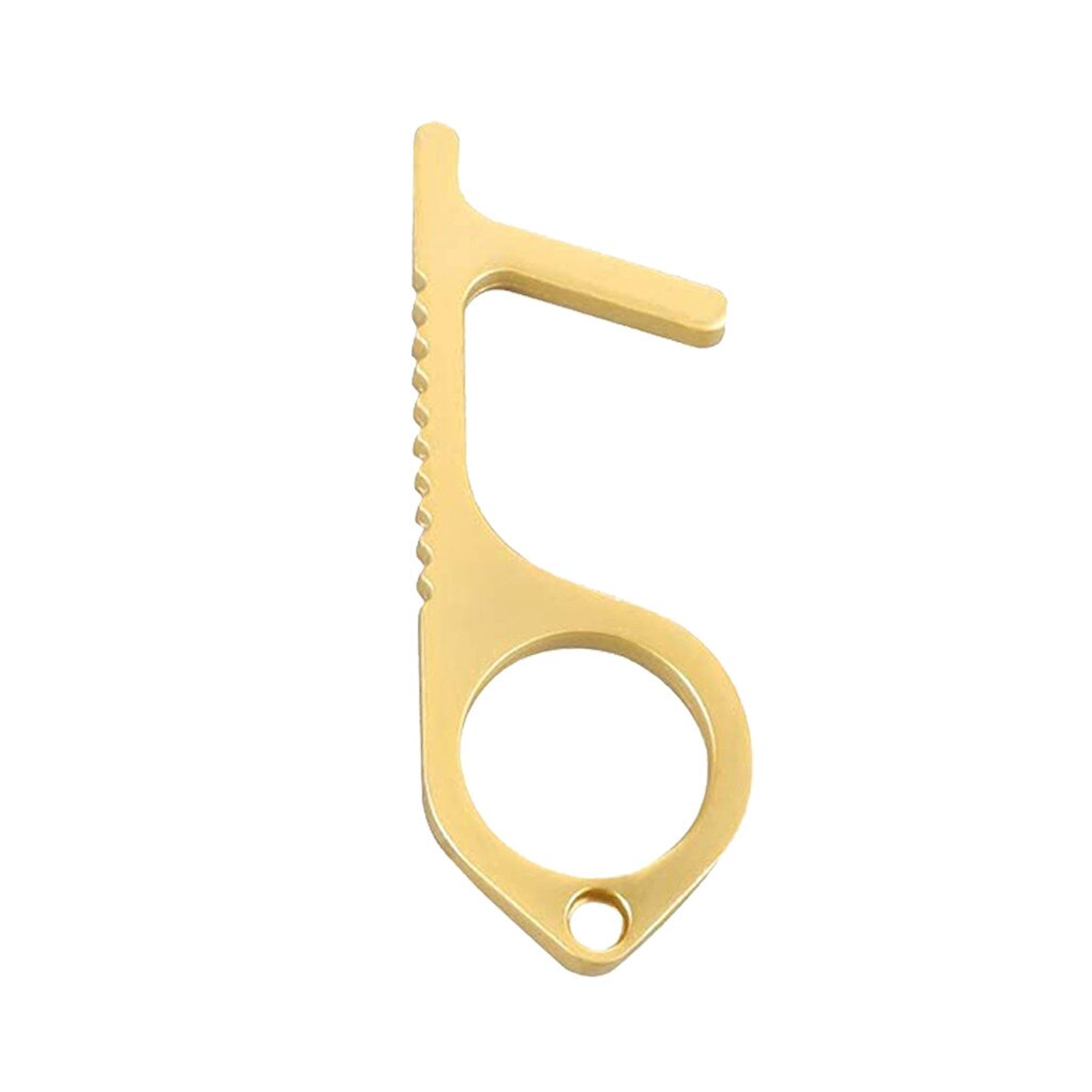 Portable Hand Protection EDC Door Opener Elevator Handle Hook Door Closers Contactless Safety Door Opener: A / 4PCS