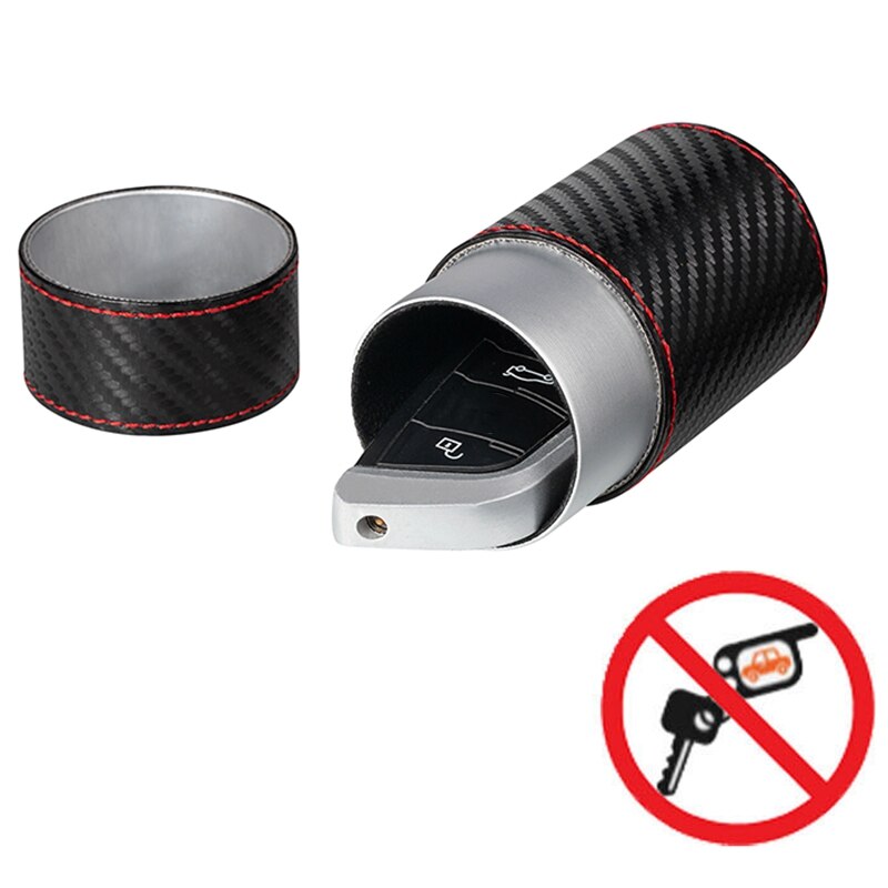 Car Key Function Signal Shielding Box Signal Blocking Case Aluminum Key Safe Box Blocker Bag RFID Shielding Protector