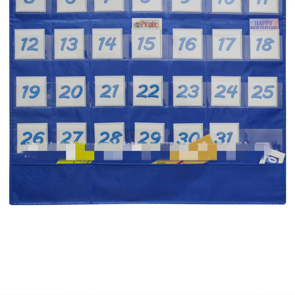 Calendar hanging bag special tips hanging bag calendar weather chart classroom calendar teaching calendar tool