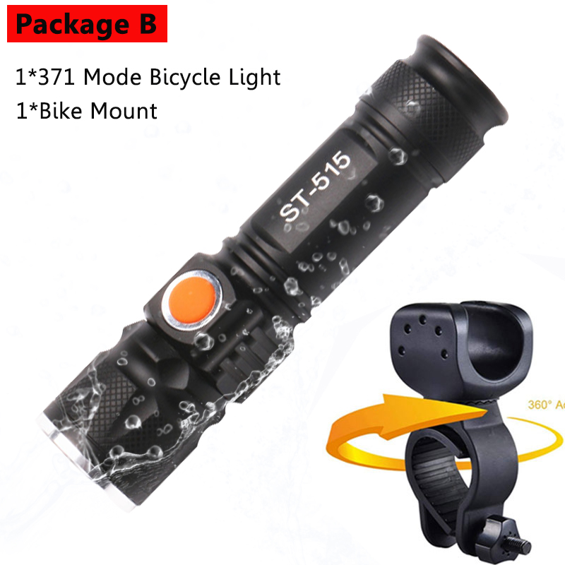 Lumen Usb Oplaadbare Fietslicht Mtb Fiets Lic Grandado