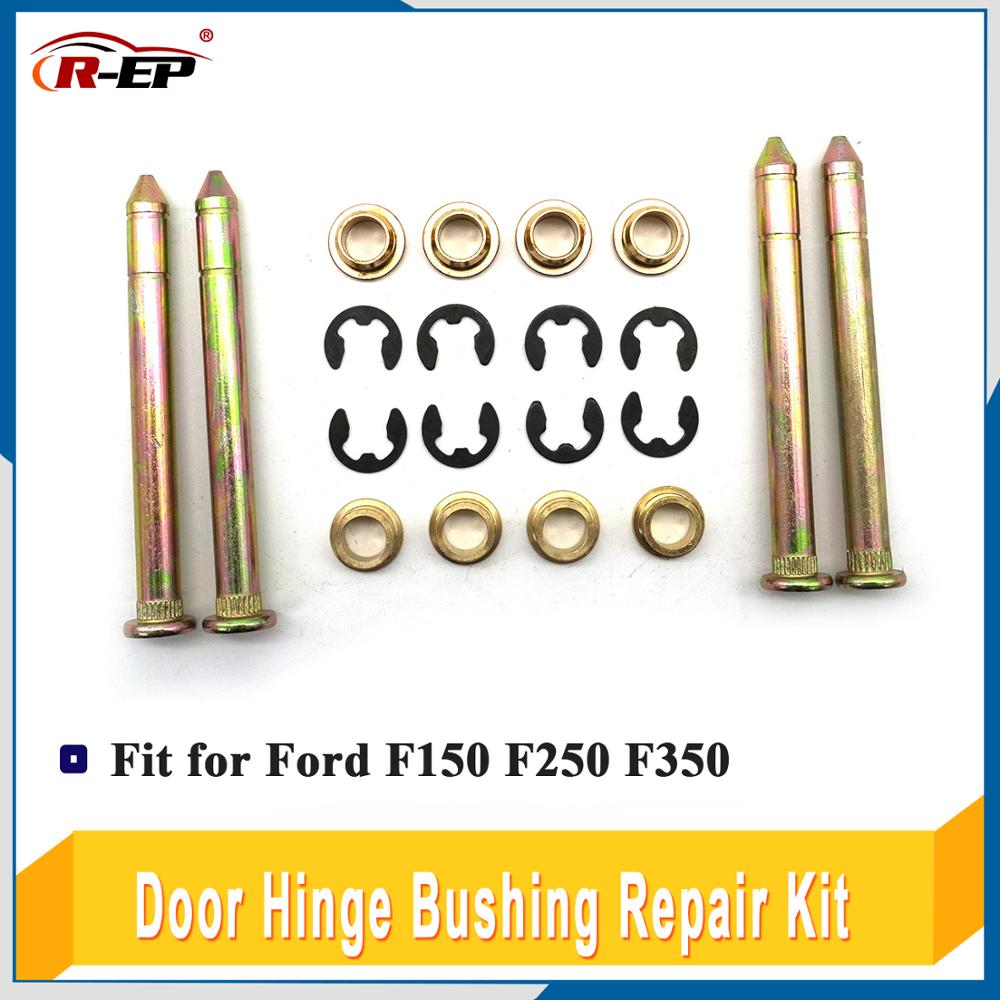 Car Door Hinge Bushing Fit for Ford F150 F250 F350 with Auto Parts Tuning Door Hinge Pin Bushing Repair Kit