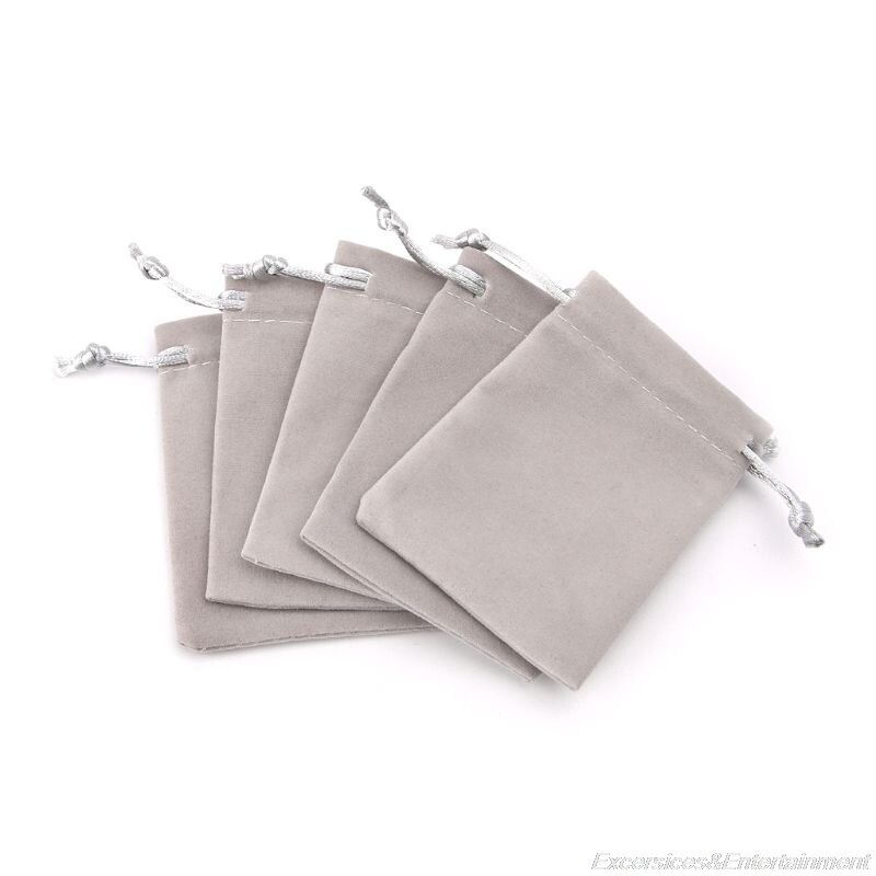 5 stücke Samt Würfel Tasche Tarots Karte Deck Lagerung Tasche Spielzeug Schmuck Kordelzug Paket J27 21