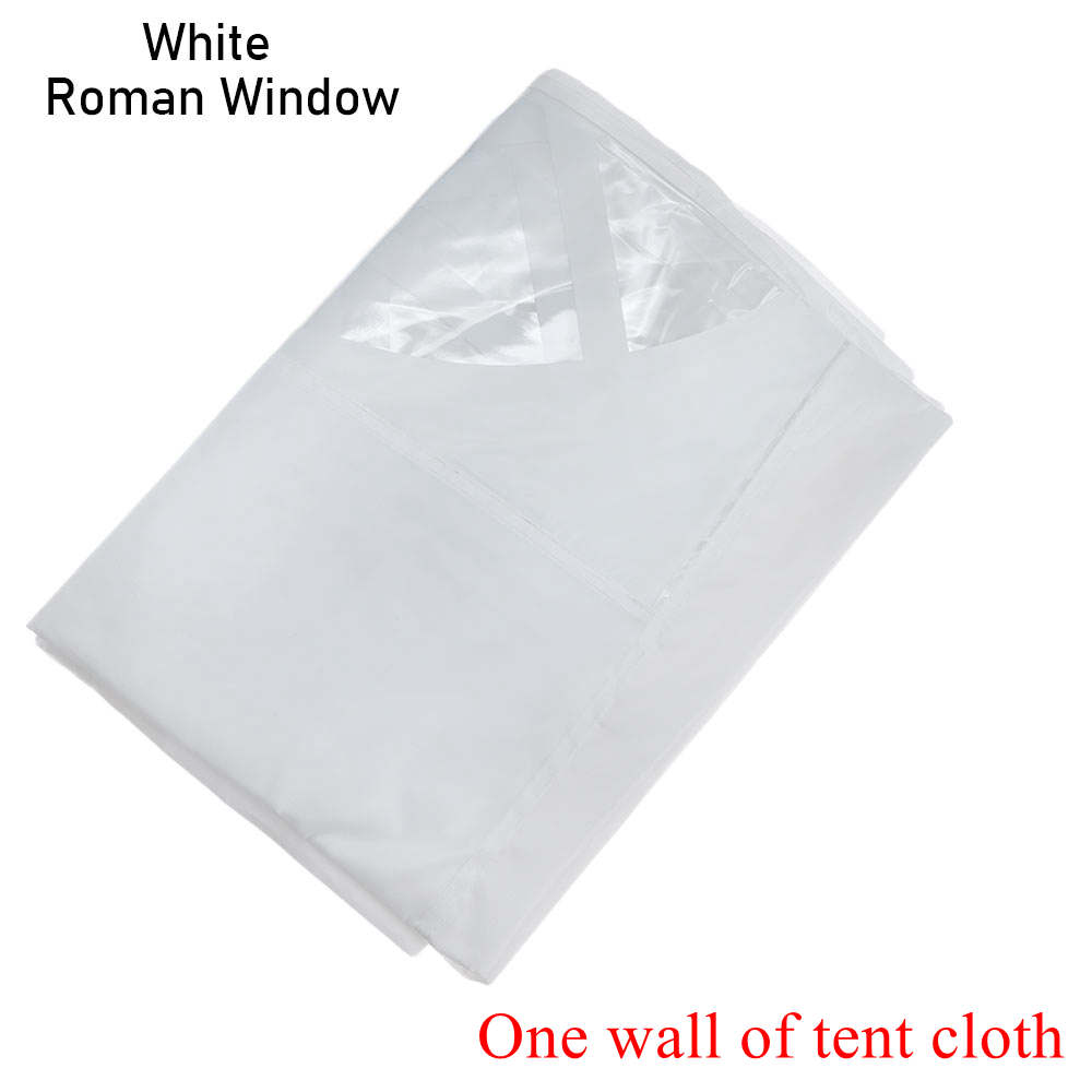 Eine wand von Zelt Tuch Ersatz Regendicht Baldachin Wasserdichte Zelt Oberfläche Pavillon Baldachin Top Abdeckung Garten Schatten Shelter Windbar: Rot