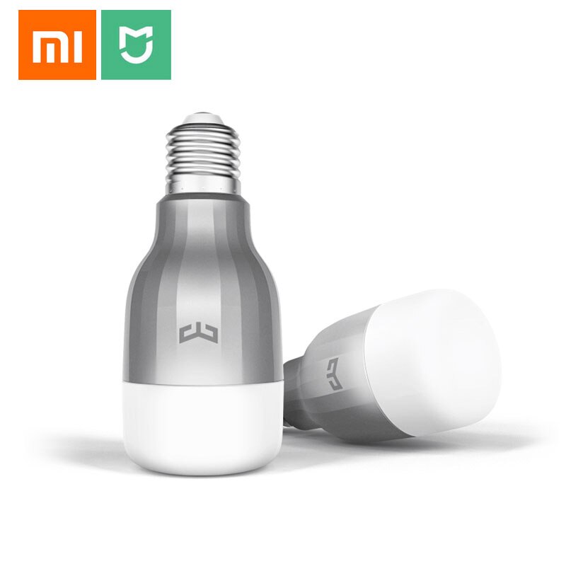 Xiaomi Yeelight Smart Bulb Mi Bulb Smart Home LED Light Bulb Xiomi 220V E27 9W 600 Lumens APP WIFI Remote Control RGB Mijia Lamp