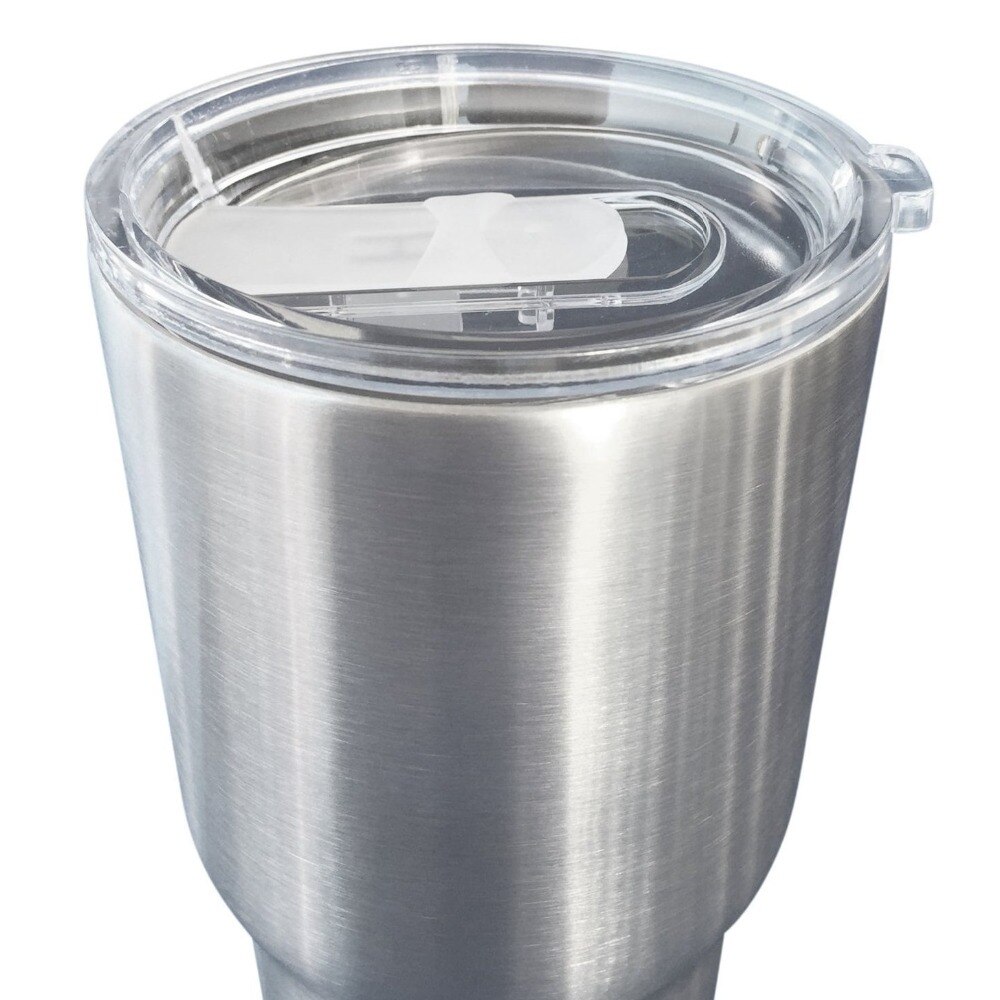 Set  of 2 ersättningslock för 30oz resskålar i rostfritt stål