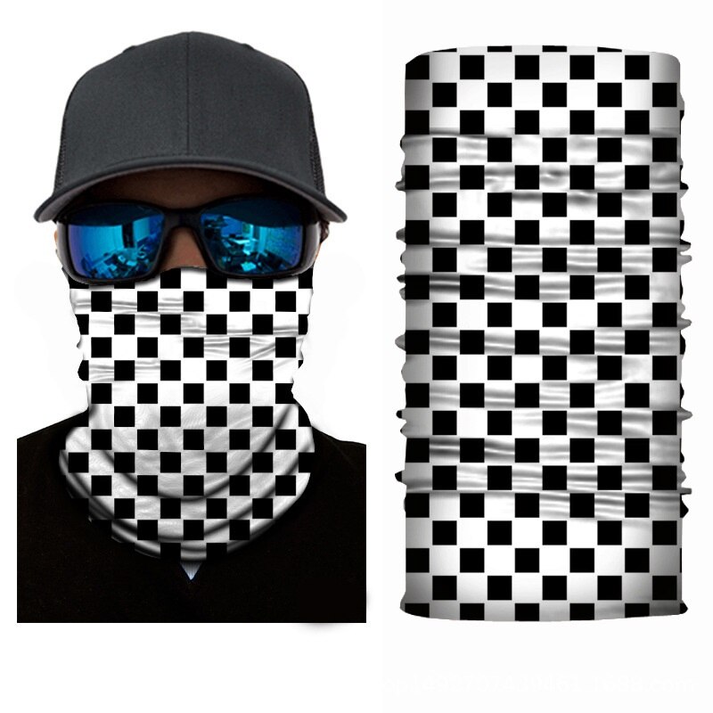 Atmungs Hals Schal Motorrad Radfahren Bandanas Multifunktions Nahtlose Magie Nacken Rohr Förderung: Elfenbein