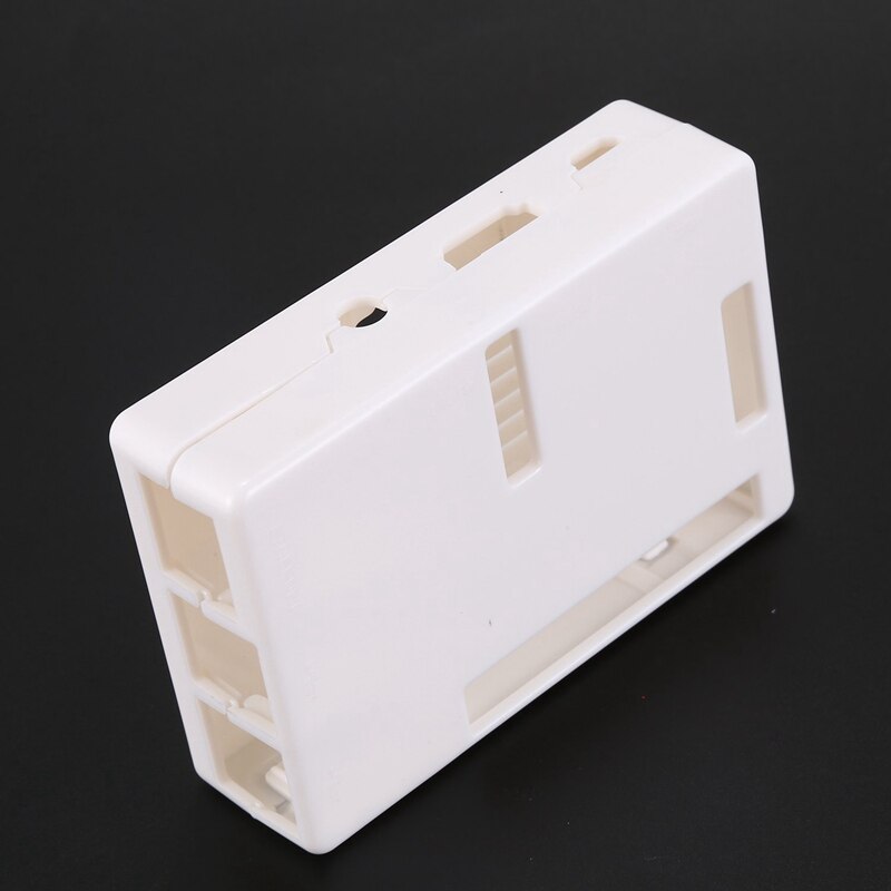 Para Raspberry Pi 3 Modelo B/Raspberry Pi 2 Modelo B, carcasa para Raspberry Pi 3 Modelo B/Raspberry Pi 2 Modelo B, blanco