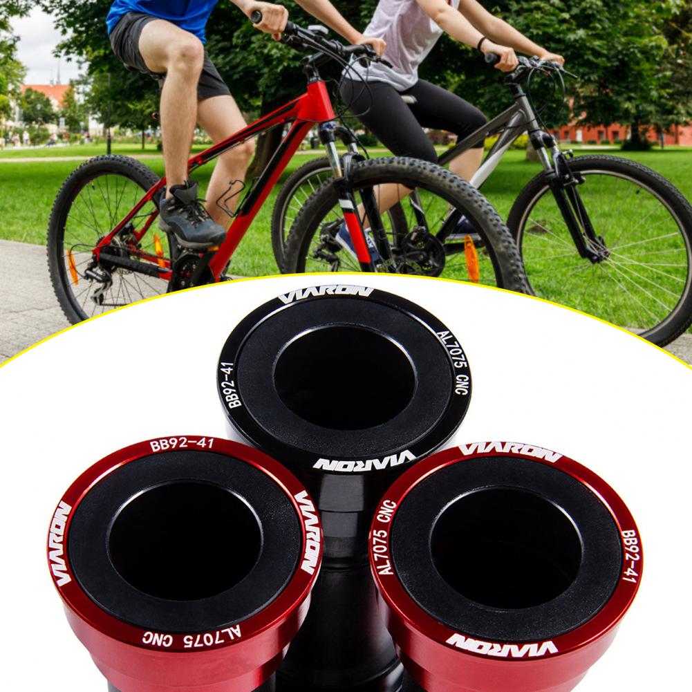 BB92 Press-Fit Bottom Bracket Low Friction 86-92mm Aluminum Alloy Integrated Bicycle Bottom Bracket for Mountain Road Bikes Brac