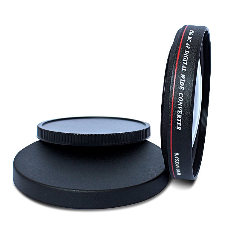 ZOMEI Ultra Slim UV72 40,5mm 49mm 52mm 55mm 58mm 62mm 67mm 72mm 77mm 0.45x Weitwinkel Filter Objektiv für Nikon Canon SLR Kamera