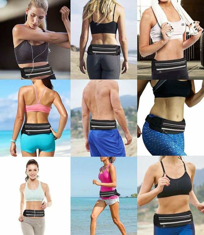 Saco de correr cinto ginásio cintura bolsa corredores saco de cintura de jogging saco de cintura pacote de fanny crossbody esporte ao ar livre bolsa das mulheres dos homens quente