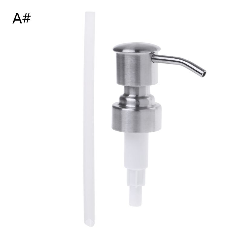 Dispenser för flytande tvål presshuvud lotion pump flaska munstycke dispenser utbyte burk tub mar -18: A