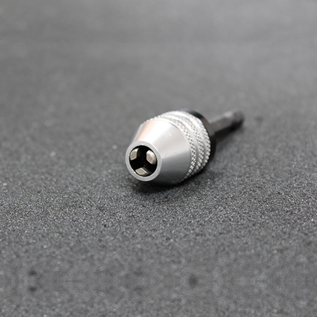 47mm Keyless Electric Drill Chuck Quick Change Screwdriver Adapter Converter Grind Drilling Rotary Tools 1/4 Hex Shank Drill Bit