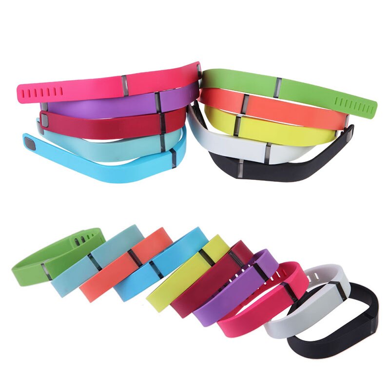 Vervanging Grote Band Voor Fitbit Flex Draadloze Activiteit Armband Armband Kleurrijke Siliconen Polsband Armband Jc