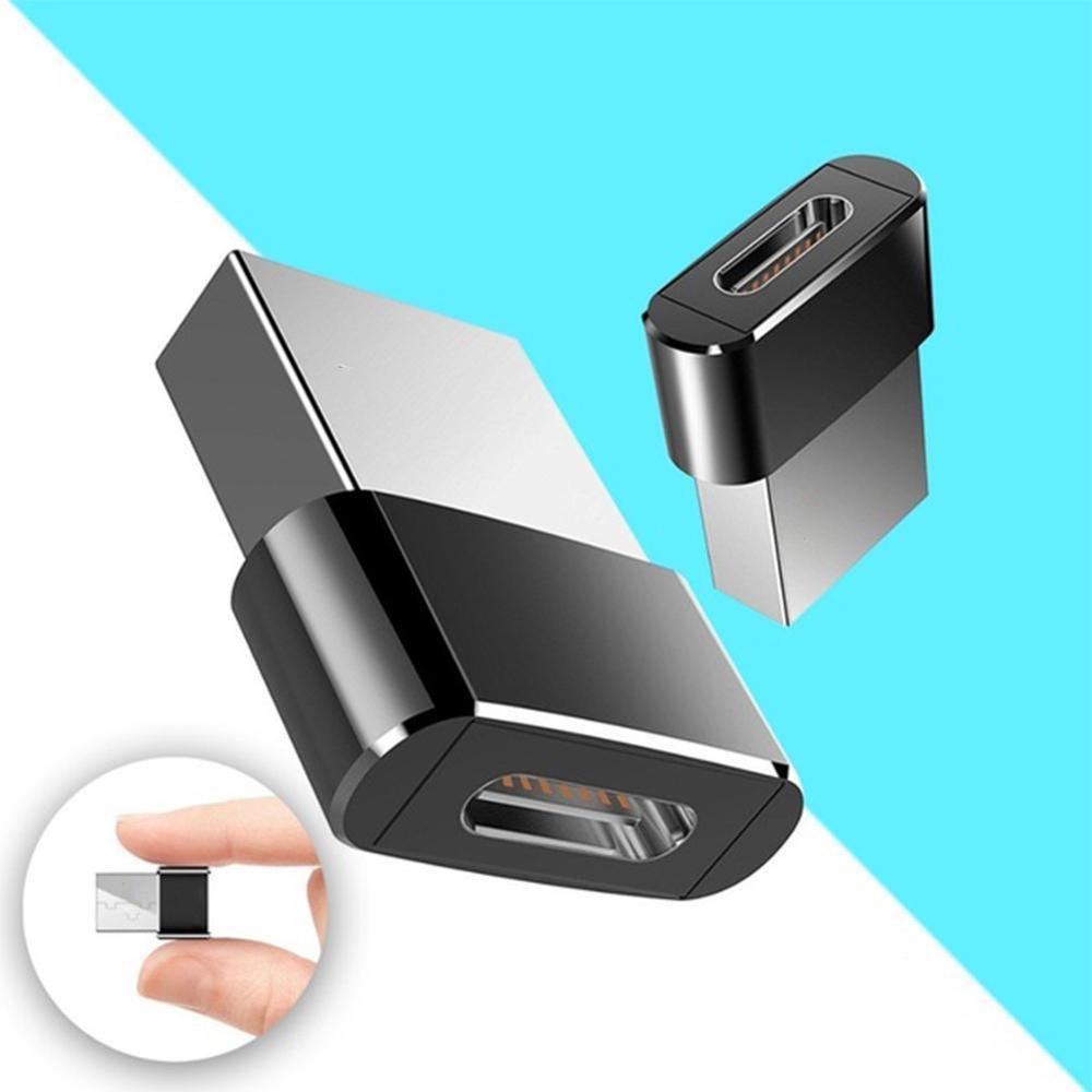 Vhbw Cavo Dati USB 3.0 A USB 3.1 Tipo C, 1 Metro, Nero, Per LeTV/LeEco Le 2 Pro, Le Max, GoPro Hero 5 E Altri