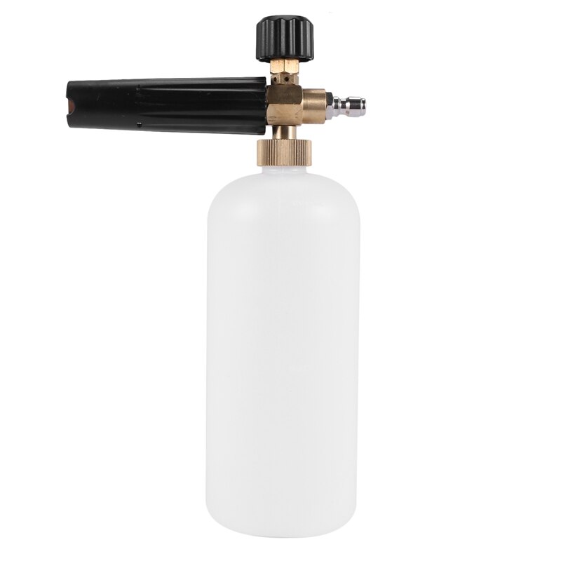 1L Car Wash Pressure Washer Jet Wash Quick Release Adjustable Snow Foam Lance Foam Cannon tools