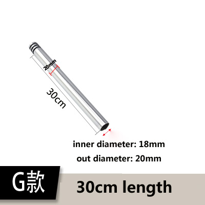 20/30/40cm dusche verlängerung stange ohne gewinde: G 30cm